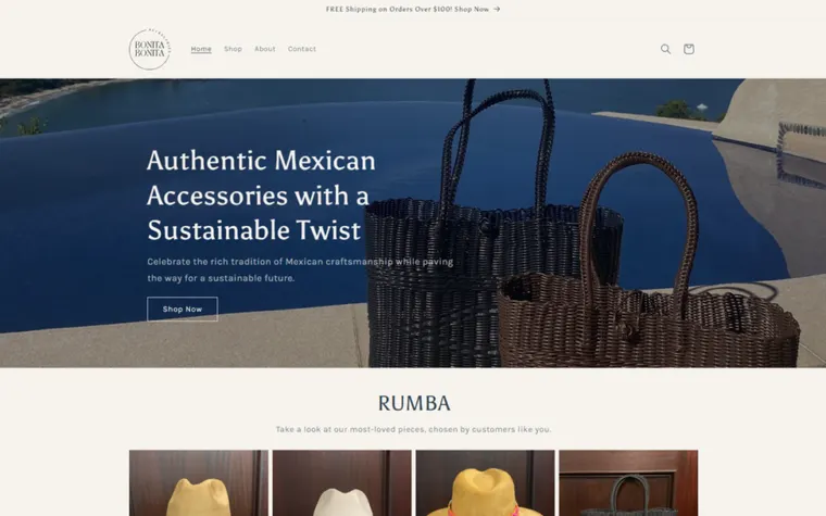 Bonita Bonita website