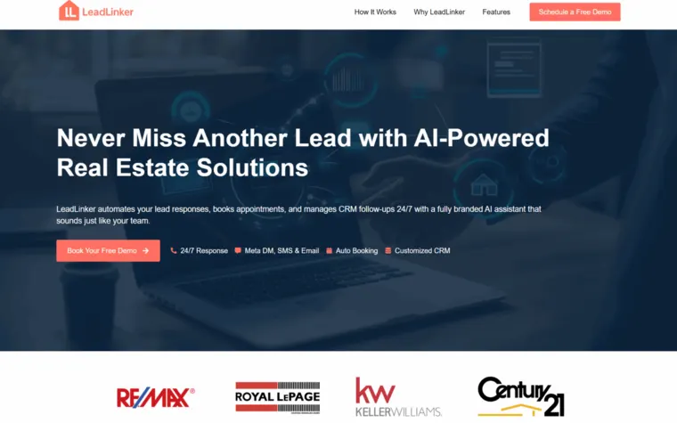 Lead Linker website