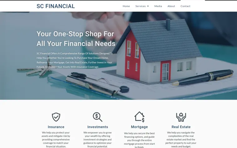 SC Financial website